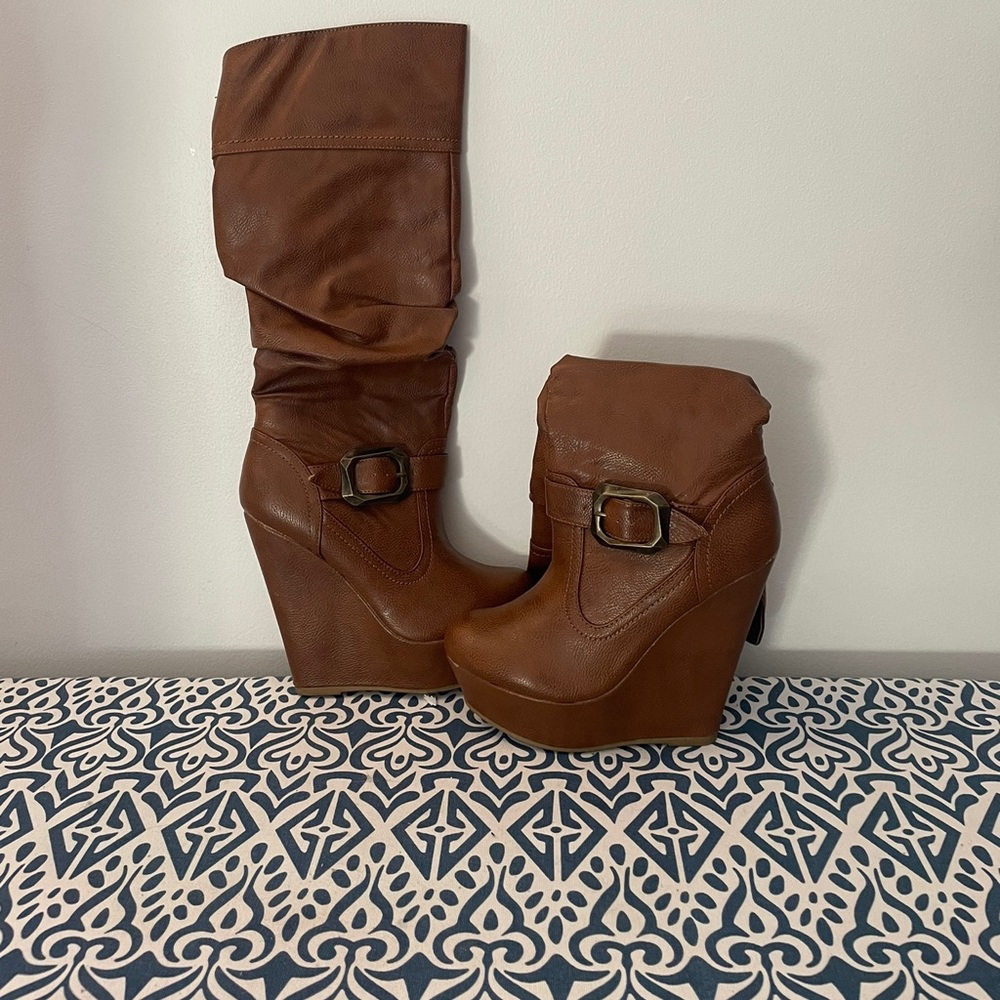 Used like new brown boots